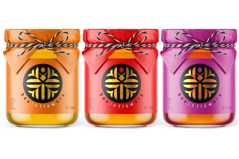 Bee in flowers蜂蜜<a href=http://m.edabuilding.com/sheji/baozhuang/ target=_blank class=infotextkey>包裝</a><a href=http://m.edabuilding.com/ target=_blank class=infotextkey>設(shè)計</a>